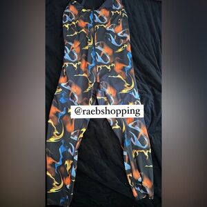 Savage Fenty Cat Suit multi color size 2x